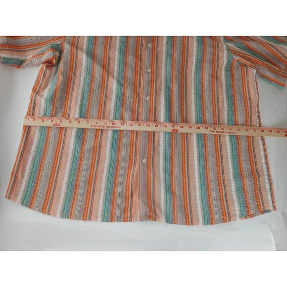 Pronti Collection by Phita Mens 3XL Shirt Short Sleeve Button Up - Picture 8 of 12